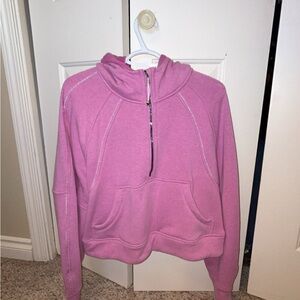 Lululemon Scuba Cropped Half Zip